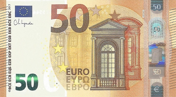 (007) ** PNew (PN29UB) European Union - 50 Euro 2017 (Lagarde)